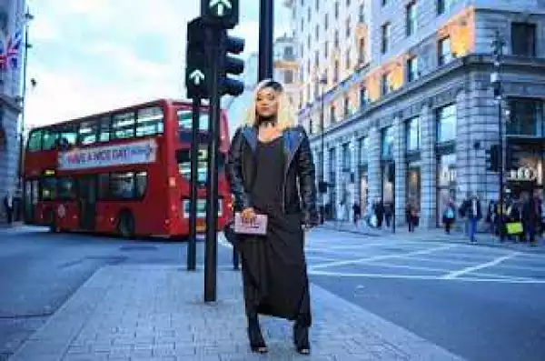 Actress Mercy Aigbe Charms White Man In London [Photos]